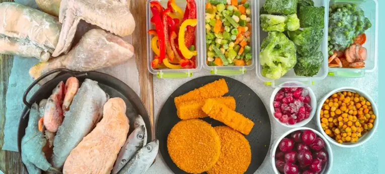 dondurulmuş qida, dondurulmuş məhsullar, hazir qidalar
