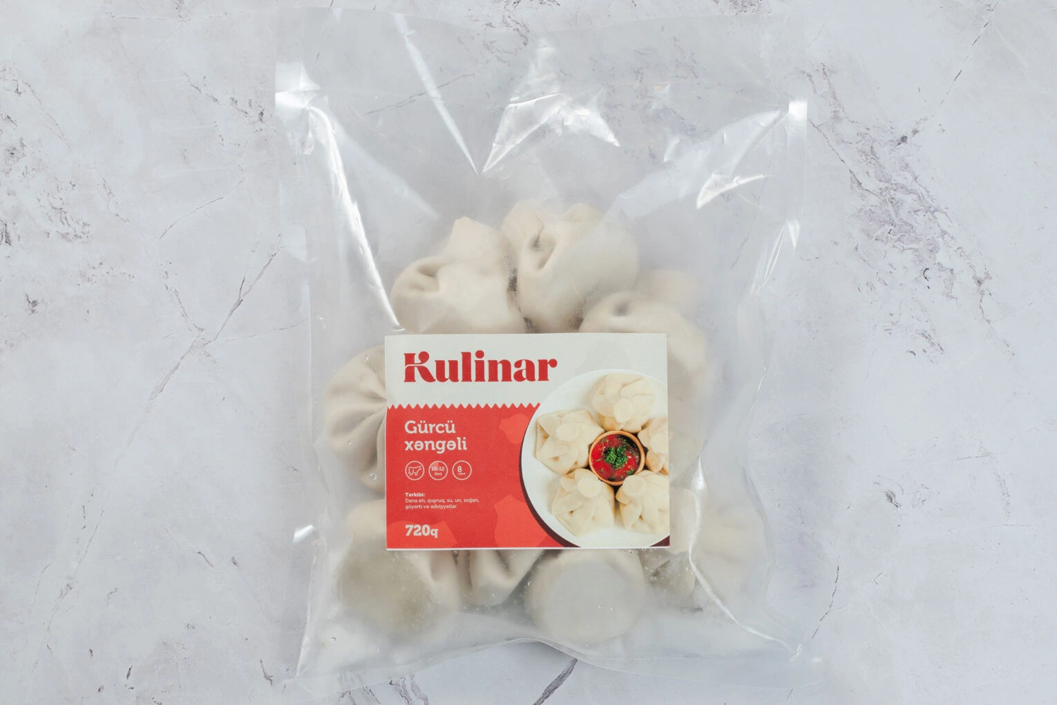 dondurulmuş qidalar gürcü xəngəli